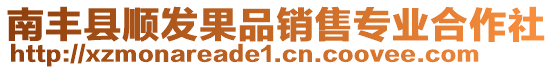 南豐縣順發(fā)果品銷售專業(yè)合作社