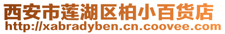 西安市蓮湖區(qū)柏小百貨店