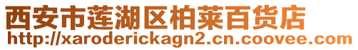 西安市蓮湖區(qū)柏萊百貨店