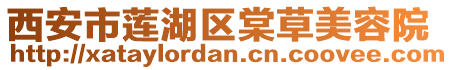 西安市蓮湖區棠草美容院