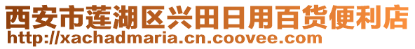 西安市蓮湖區(qū)興田日用百貨便利店