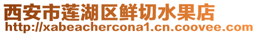 西安市蓮湖區鮮切水果店