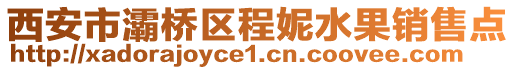 西安市灞桥区程妮水果销售点