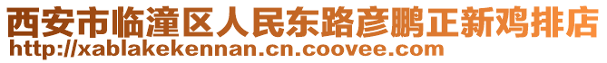 西安市臨潼區(qū)人民東路彥鵬正新雞排店