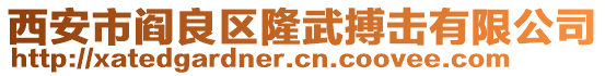 西安市閻良區(qū)隆武搏擊有限公司