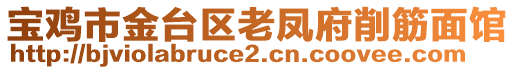 寶雞市金臺區老鳳府削筋面館