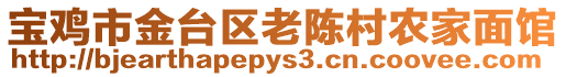 寶雞市金臺區老陳村農家面館