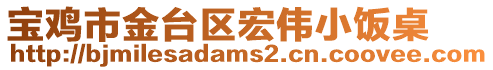 寶雞市金臺區宏偉小飯桌