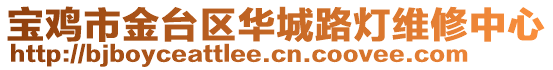 寶雞市金臺區華城路燈維修中心