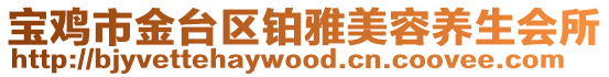 寶雞市金臺(tái)區(qū)鉑雅美容養(yǎng)生會(huì)所