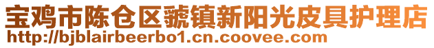 寶雞市陳倉區虢鎮新陽光皮具護理店
