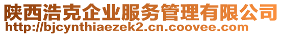 陜西浩克企業服務管理有限公司