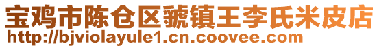 寶雞市陳倉區虢鎮王李氏米皮店