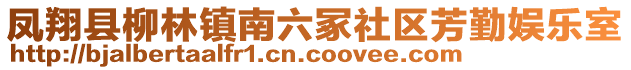 鳳翔縣柳林鎮(zhèn)南六冢社區(qū)芳勤娛樂室