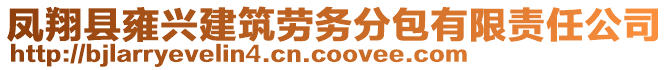 鳳翔縣雍興建筑勞務(wù)分包有限責(zé)任公司