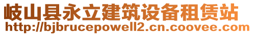 岐山縣永立建筑設(shè)備租賃站