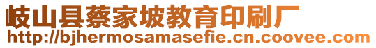 岐山縣蔡家坡教育印刷廠