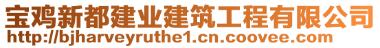 寶雞新都建業(yè)建筑工程有限公司