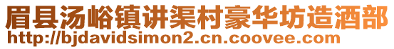 眉縣湯峪鎮(zhèn)講渠村豪華坊造酒部