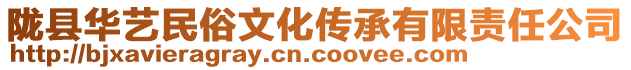 隴縣華藝民俗文化傳承有限責任公司