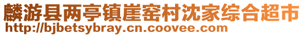 麟游縣兩亭鎮(zhèn)崖窯村沈家綜合超市