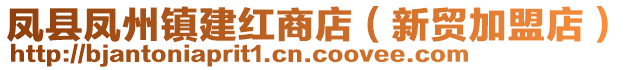 鳳縣鳳州鎮(zhèn)建紅商店（新貿(mào)加盟店）