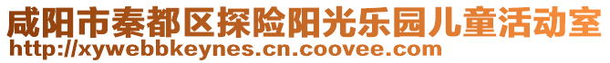 咸陽市秦都區(qū)探險(xiǎn)陽光樂園兒童活動(dòng)室