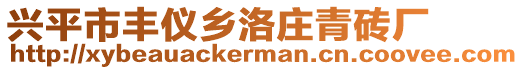 興平市豐儀鄉(xiāng)洛莊青磚廠(chǎng)