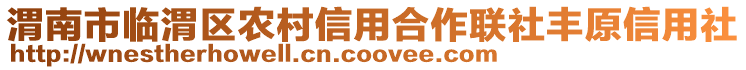 渭南市临渭区农村信用合作联社丰原信用社