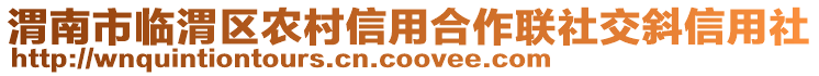 渭南市臨渭區(qū)農(nóng)村信用合作聯(lián)社交斜信用社