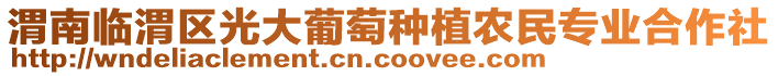 渭南臨渭區(qū)光大葡萄種植農(nóng)民專業(yè)合作社