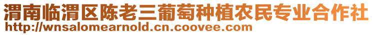 渭南臨渭區(qū)陳老三葡萄種植農(nóng)民專業(yè)合作社