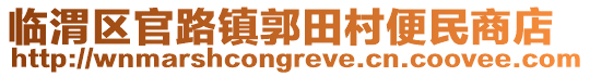 臨渭區(qū)官路鎮(zhèn)郭田村便民商店