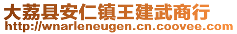 大荔縣安仁鎮(zhèn)王建武商行