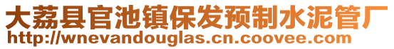 大荔縣官池鎮(zhèn)保發(fā)預(yù)制水泥管廠