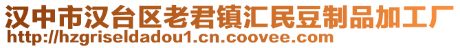 漢中市漢臺(tái)區(qū)老君鎮(zhèn)匯民豆制品加工廠