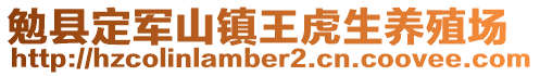 勉县定军山镇王虎生养殖场