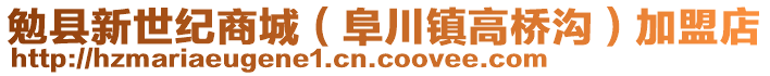 勉縣新世紀(jì)商城（阜川鎮(zhèn)高橋溝）加盟店