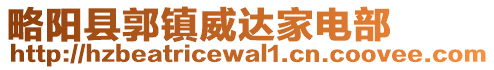 略陽(yáng)縣郭鎮(zhèn)威達(dá)家電部