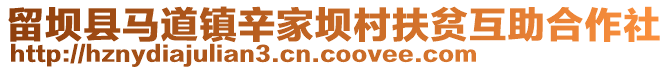 留壩縣馬道鎮(zhèn)辛家壩村扶貧互助合作社