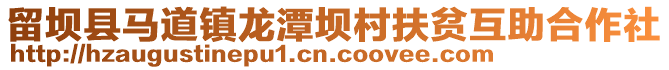 留坝县马道镇龙潭坝村扶贫互助合作社