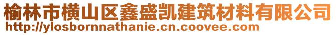 榆林市橫山區(qū)鑫盛凱建筑材料有限公司