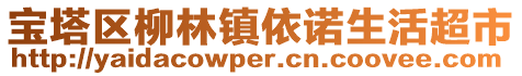 寶塔區(qū)柳林鎮(zhèn)依諾生活超市