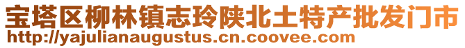 寶塔區(qū)柳林鎮(zhèn)志玲陜北土特產(chǎn)批發(fā)門(mén)市