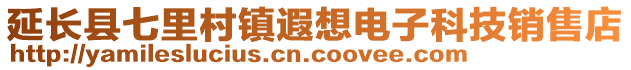 延長縣七里村鎮(zhèn)遐想電子科技銷售店