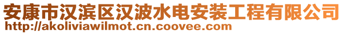 安康市漢濱區(qū)漢波水電安裝工程有限公司