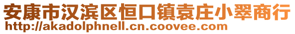 安康市漢濱區(qū)恒口鎮(zhèn)袁莊小翠商行