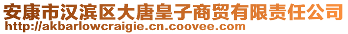 安康市漢濱區(qū)大唐皇子商貿有限責任公司