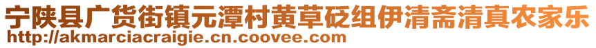 寧陜縣廣貨街鎮(zhèn)元潭村黃草砭組伊清齋清真農(nóng)家樂