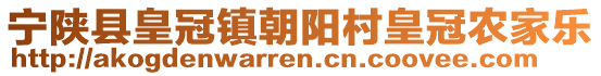 寧陜縣皇冠鎮(zhèn)朝陽村皇冠農(nóng)家樂